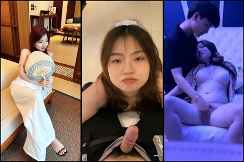 Trúc Vy 2k6 IUH xinh múp lộ full clip bú cu rồi bị doggy